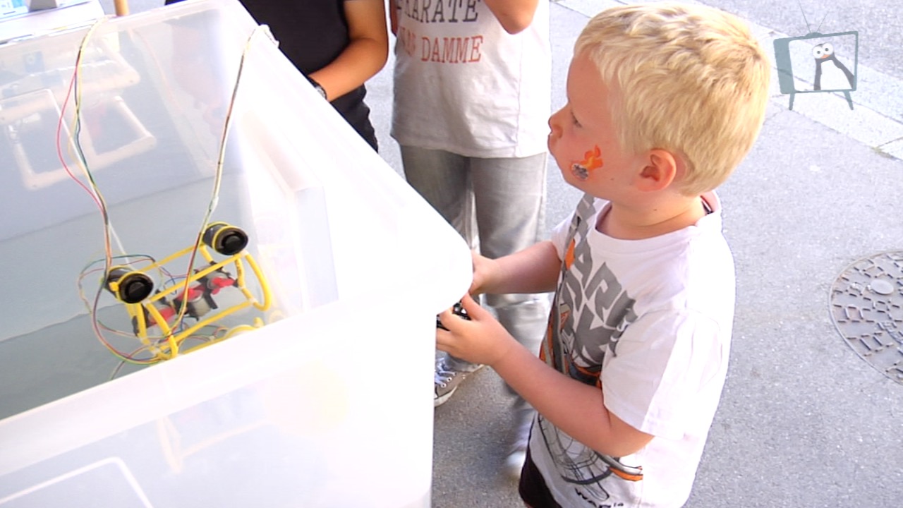 Open Bidouille Camp : Un robot pour explorer les fonds aquatiques 