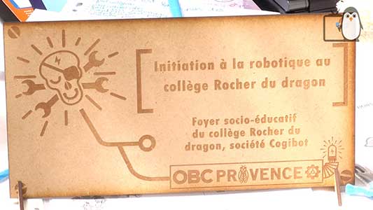 Open Bidouille Camp 2016 : le Collège Rocher du Dragon initie ses jeunes à la robotique