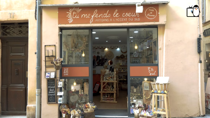 Tu me fends le cœur : la boutique des artisans de Provence