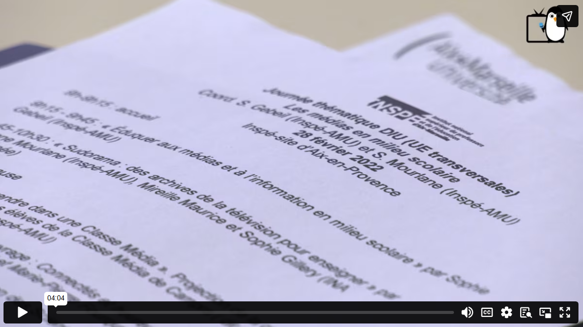 Rencontre médias & médiations numériques en milieu scolaire