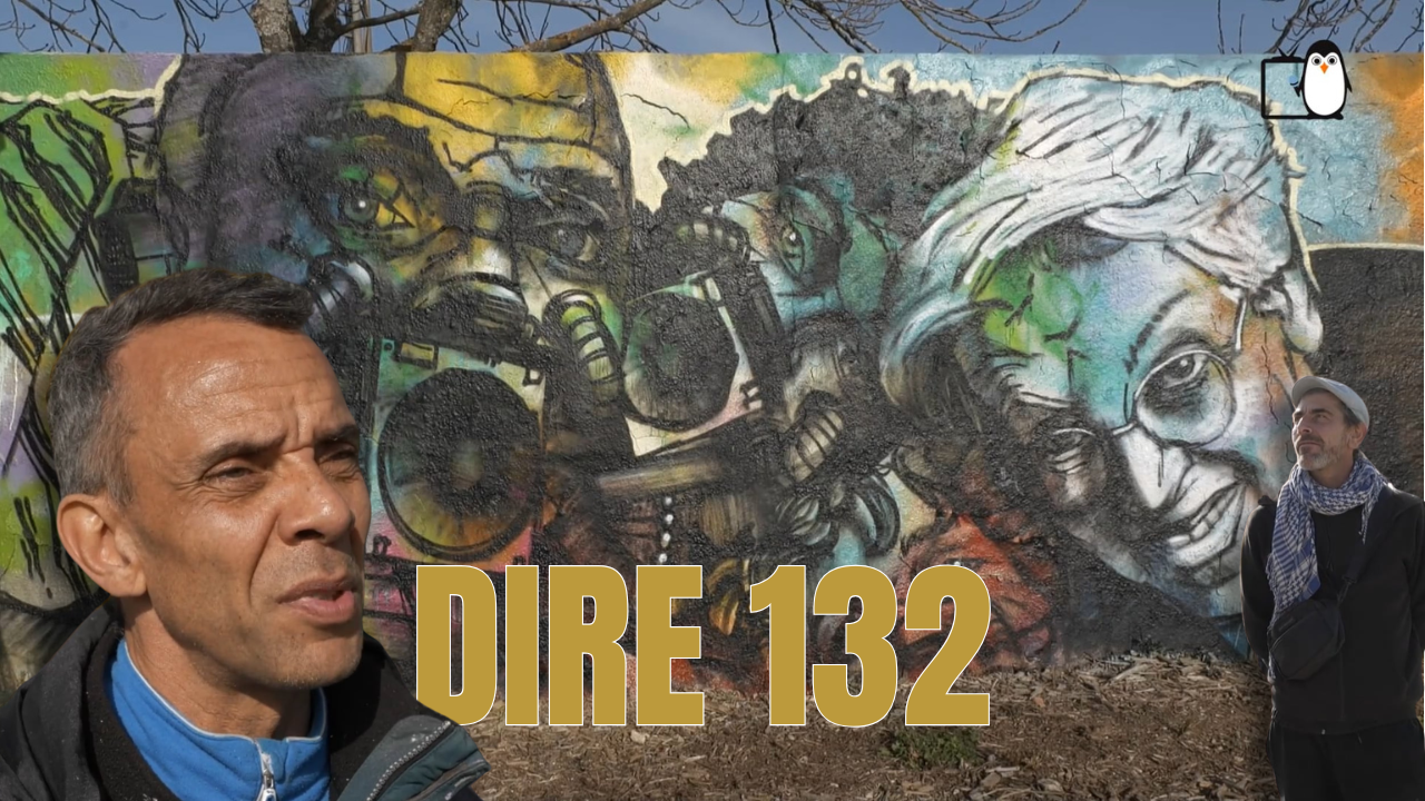 Rencontre avec DIRE 132, graffeur local !