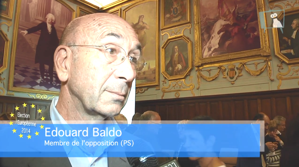 Edouard Baldo (PS) - Soirée électorale européennes 2014