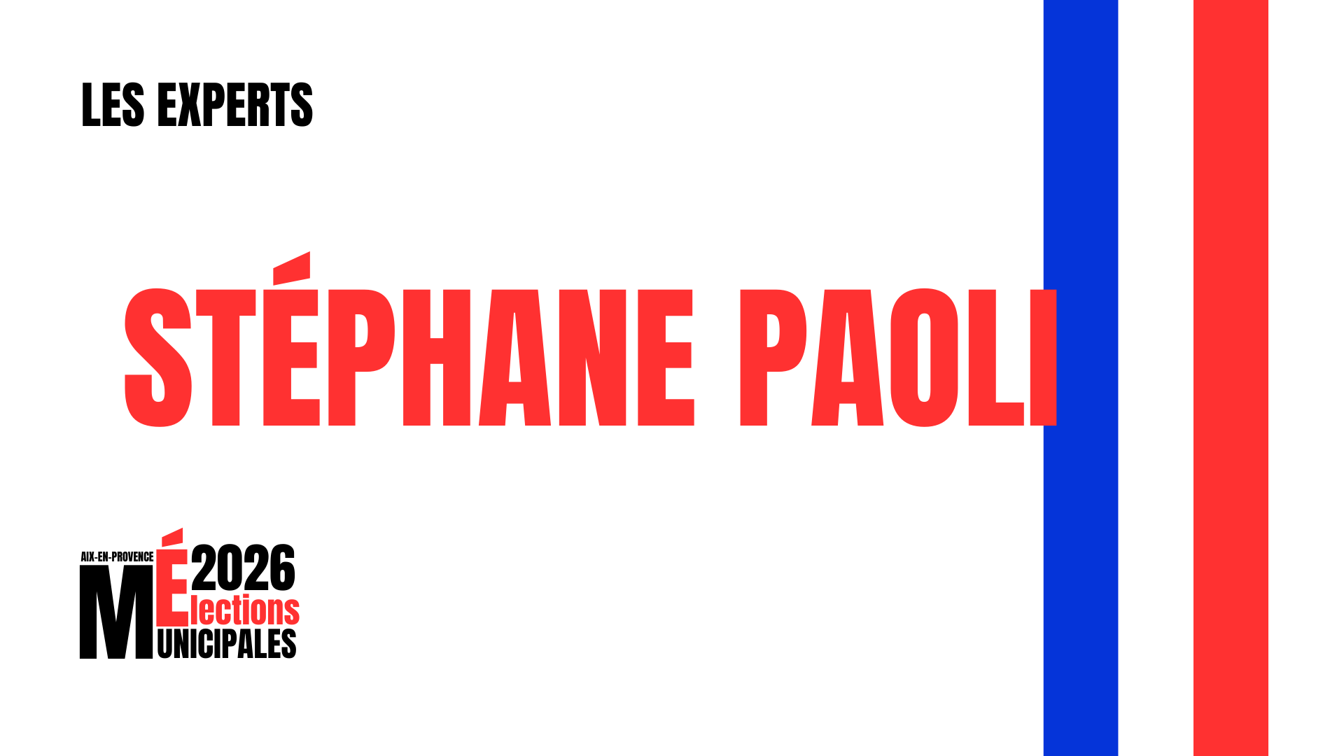 Les Experts : Stéphane PAOLI