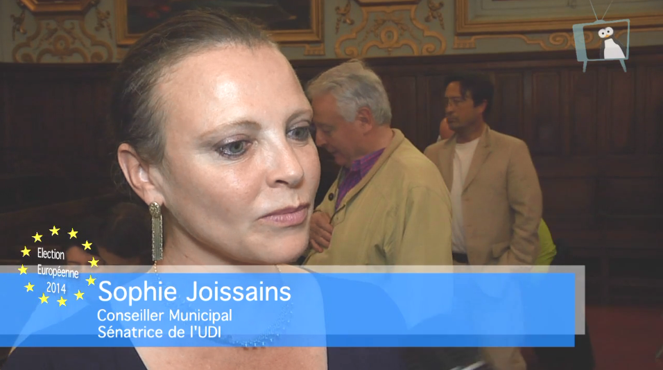 Sophie Joissains - Soirée électorale européennes 2014