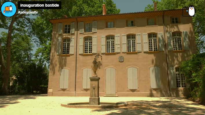 L’inauguration de la bastide du Jas de Bouffan