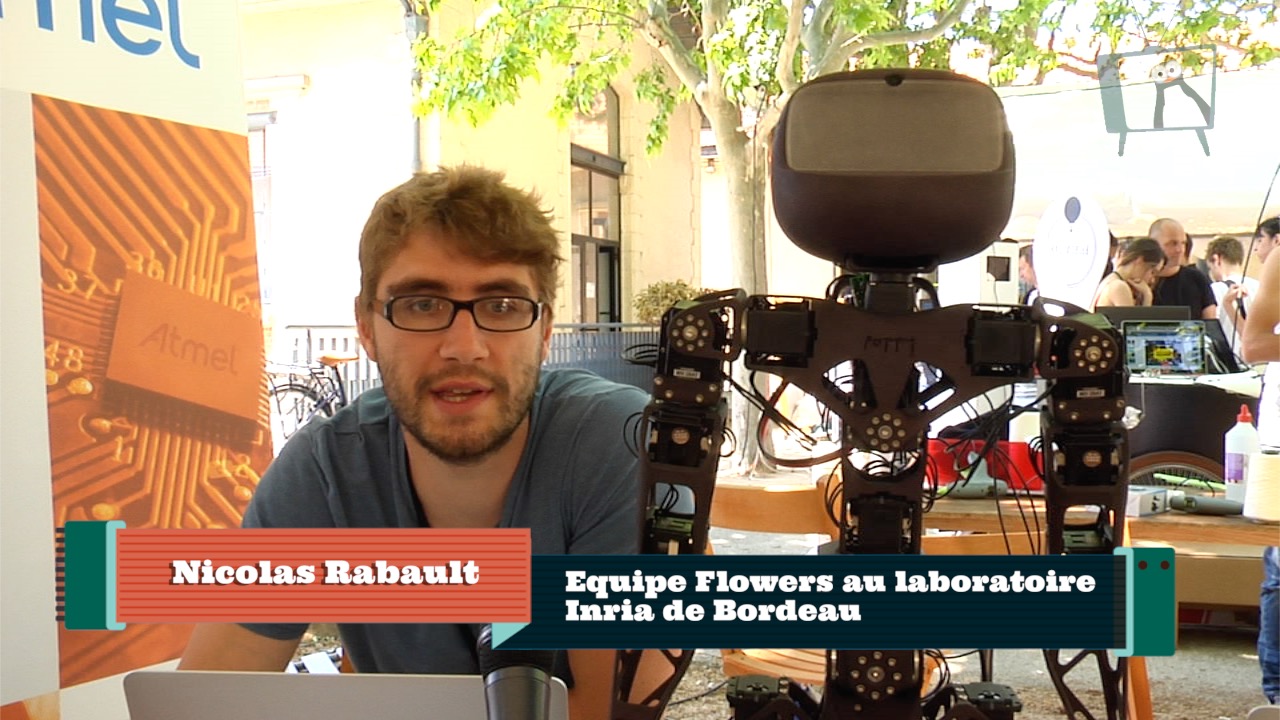 Open Bidouille Camp : Evolution de la robotique avec Poppy