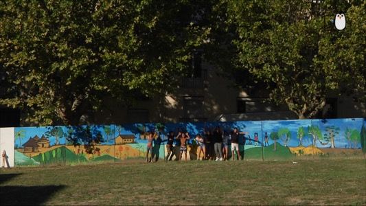 Pertuis - Inauguration de la fresque