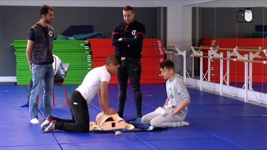 Les cadets de la sécurité démontrent leurs compétences en direct