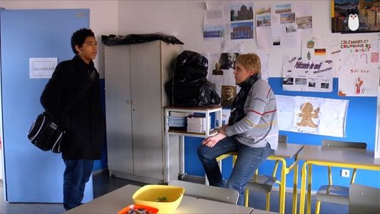La classe d'allemand du Collège Jas de Bouffan