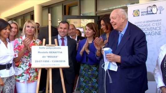Marseille - Inauguration de la Maison pour Tous