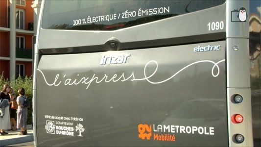 Inauguration BHNS Aixpress