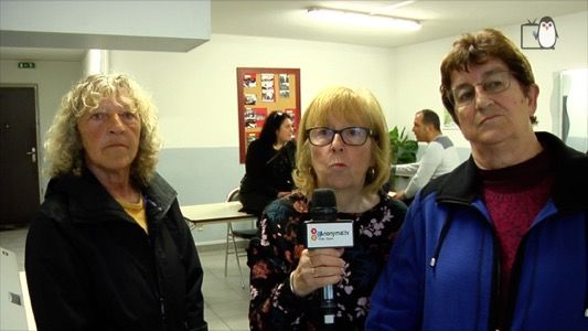 Rencontre entre habitants à Marseille