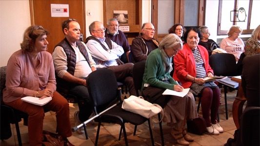 Réunion à la mairie du Jas de Bouffan
